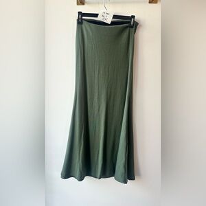 OGL Green Midi Skirt